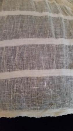 IL026 GAUZE STRIPES 100% Linen Sheer (2.5 oz/yd<sup>2</sup>)