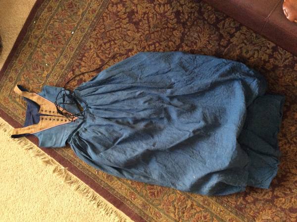 IL019 BLUE BONNET Softened - 100% Linen