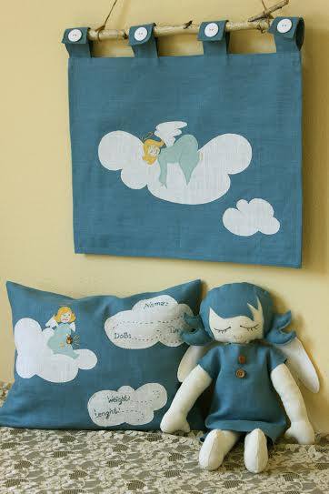 IL019 BLUE HEAVEN Softened - 100% Linen