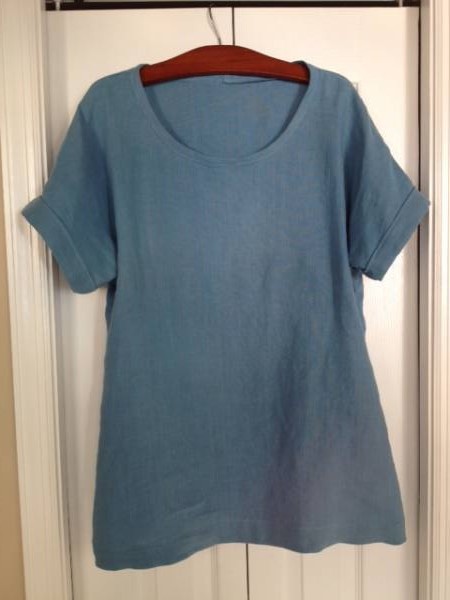 IL019 BLUE HEAVEN Softened - 100% Linen