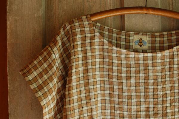 IL022 827 PLAID Softened - 100% Linen