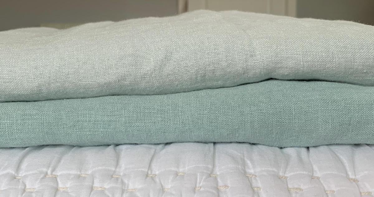 IL019 DOVE Softened - 100% Linen