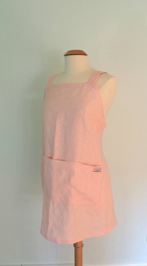 IL019 LIGHT PINK Softened - 100% Linen