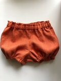IL019    RED OCHRE  Softened 100% Linen Medium (5.3 oz/yd<sup>2</sup>)