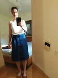 Ana Sofia Pencil Skirt, Type - PDF
