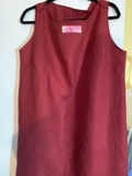 IL019    BIKING RED  Softened 100% Linen Medium (5.3 oz/yd<sup>2</sup>)