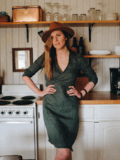 Noor Wrap Dress, Type - PDF