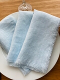 IL020    LIGHT BLUE  Softened 100% Linen Light (3.7 oz/yd<sup>2</sup>)