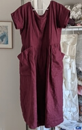 IL019    WILDCHERRY  Softened 100% Linen Medium (5.3 oz/yd<sup>2</sup>)