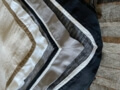 IL097 BREEZE   ASPHALT / WHITE  FS Signature Finish 100% Linen Very Heavy (9.1 oz/yd<sup>2</sup>)