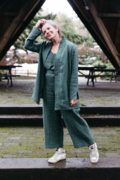 Sol — Linen Tunic, Cardigan, and Pants, Type - Premium Paper, Single Size - 10 to 16