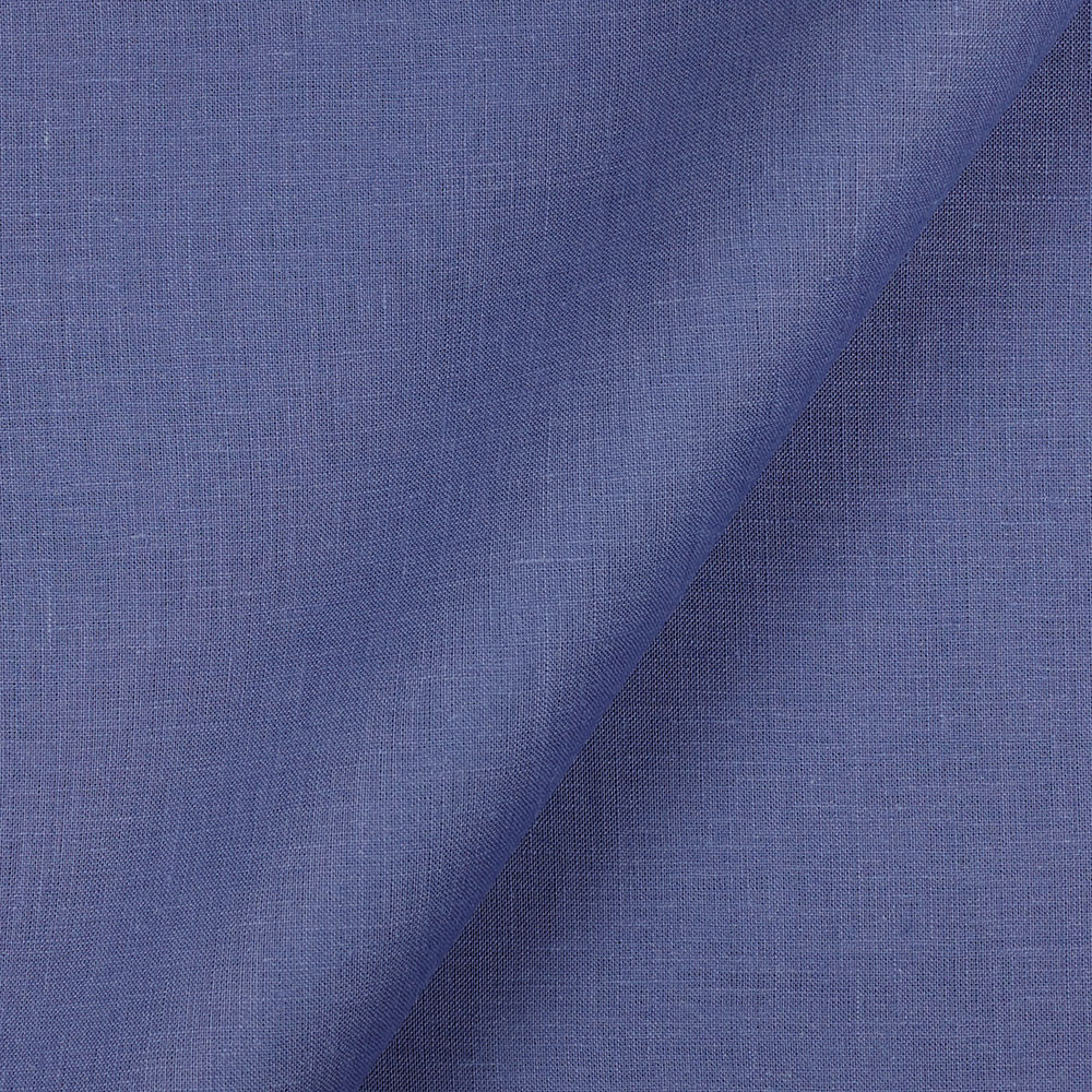 Fabric 1C64 100% Linen fabric BLEACHED DENIM Softened