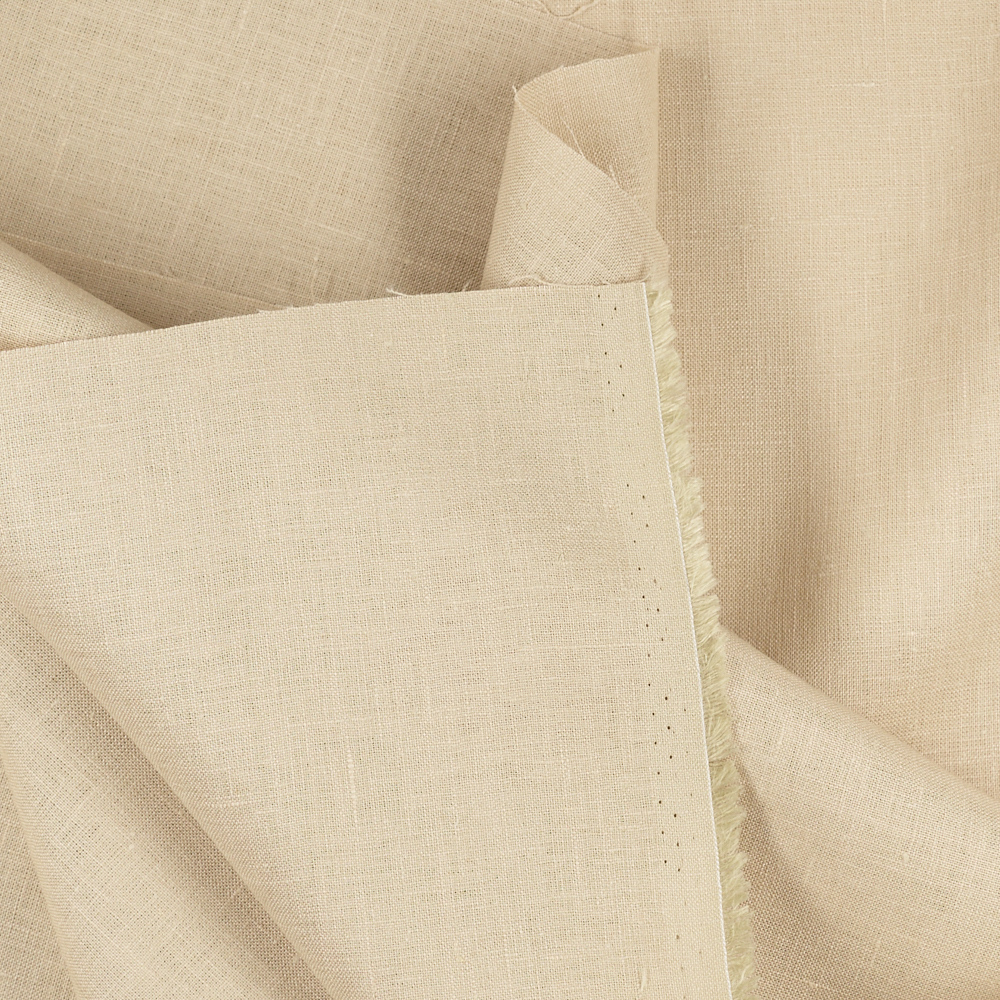 Fabric 1C64 100% Linen fabric NEW SAFARI Softened