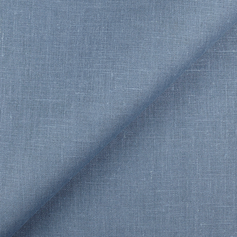 Fabric 4C22 100% Linen fabric GREY MIST Softened