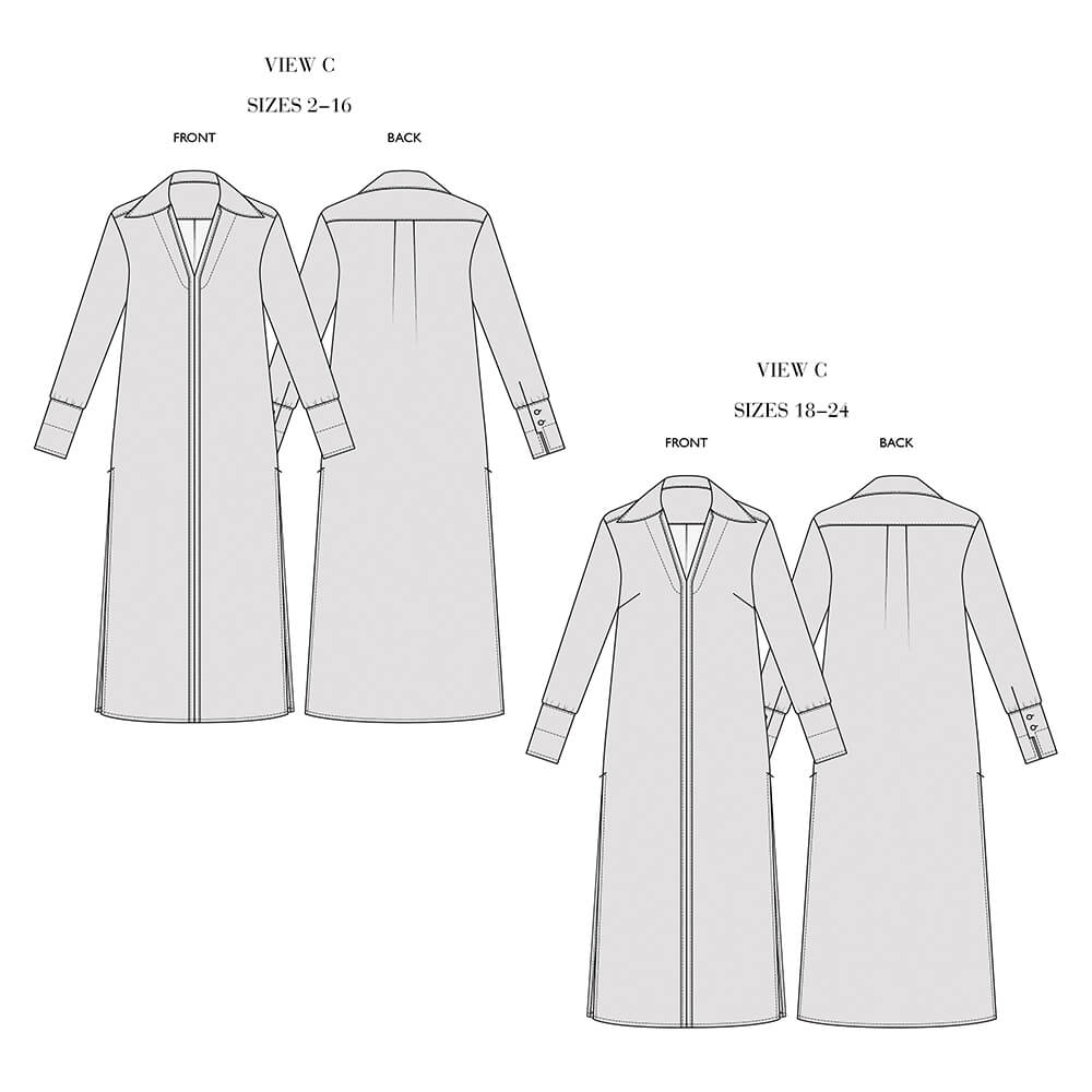 Fabrics-store.com: Ami — Linen Shirt, Tunic, Dress, Pants, Capris and ...