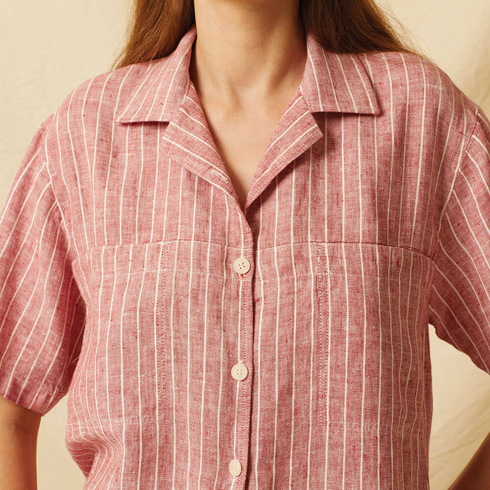 Mykonos — Linen Shirts, Pants, and Shorts, Type Premium Paper, Single Size