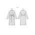 Sewing Patterns - Capucine — Linen Bathrobe, Pajama Top and Pajama Pants