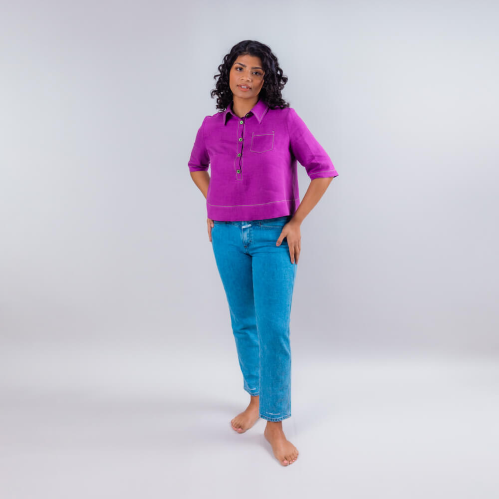 Bruna Pattern Collection - Short Dress, Long Dress, and Shirt, Type - Premium Paper, Single Size - 10 to 16