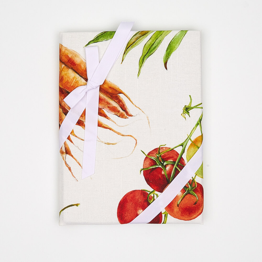 Sewing kits - Vegetables - 2 Tea Towels