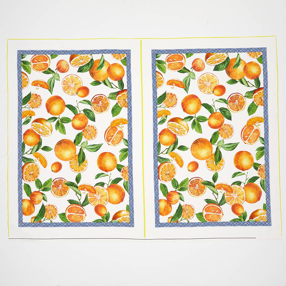 Oranges-Tangerines - 2 Tea Towels