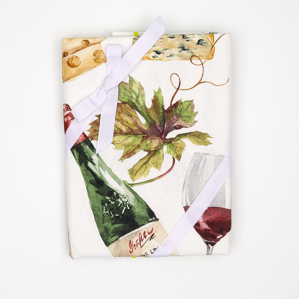 Sewing kits - Red Wine - 2 Tea Towels