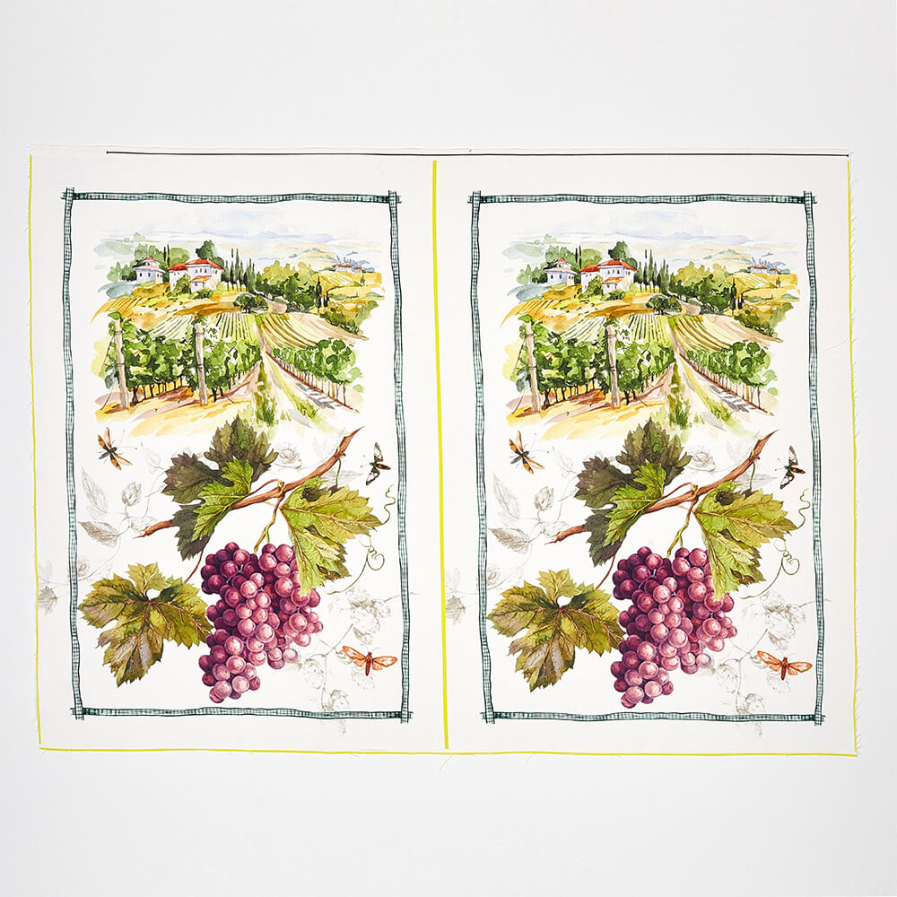 Grape Merlot - 2 Tea Towels