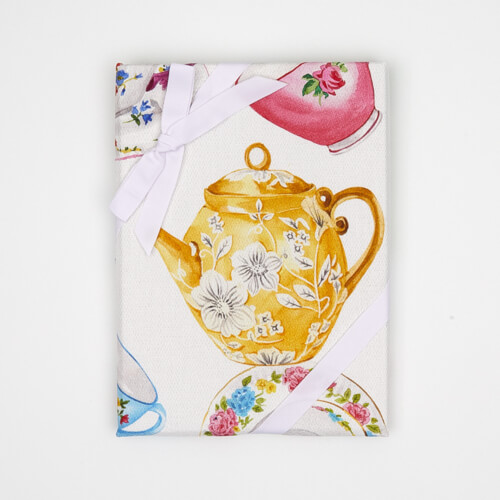Cooking Time Decorative Tea Towels - Set of 2