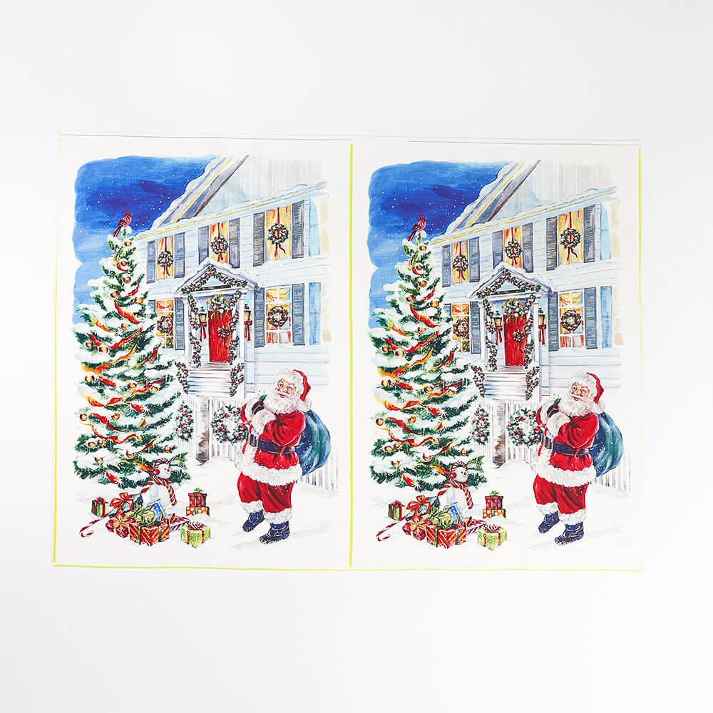 Christmas Card - 2 Tea Towels