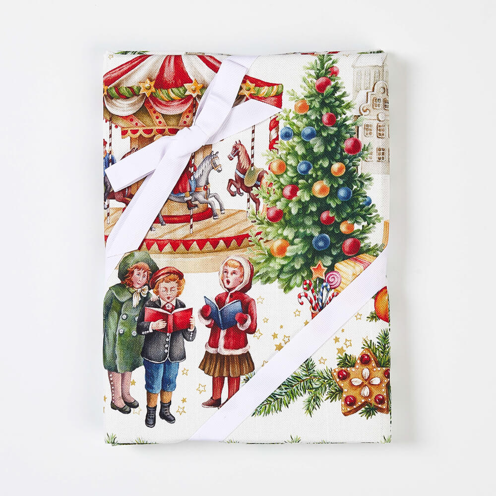 Sewing kits - Christmas Carols - 2 Tea Towels