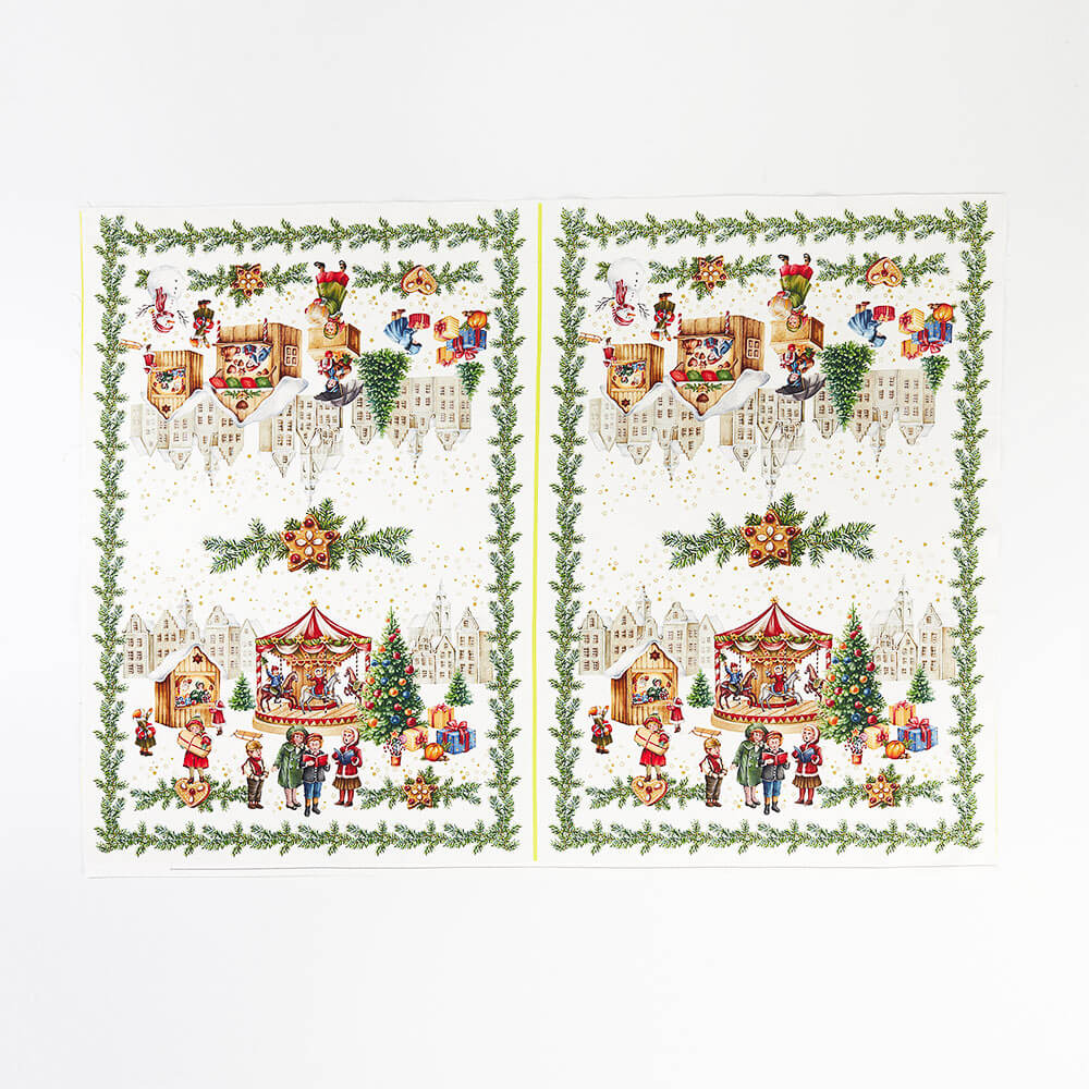 Christmas Carols - 2 Tea Towels