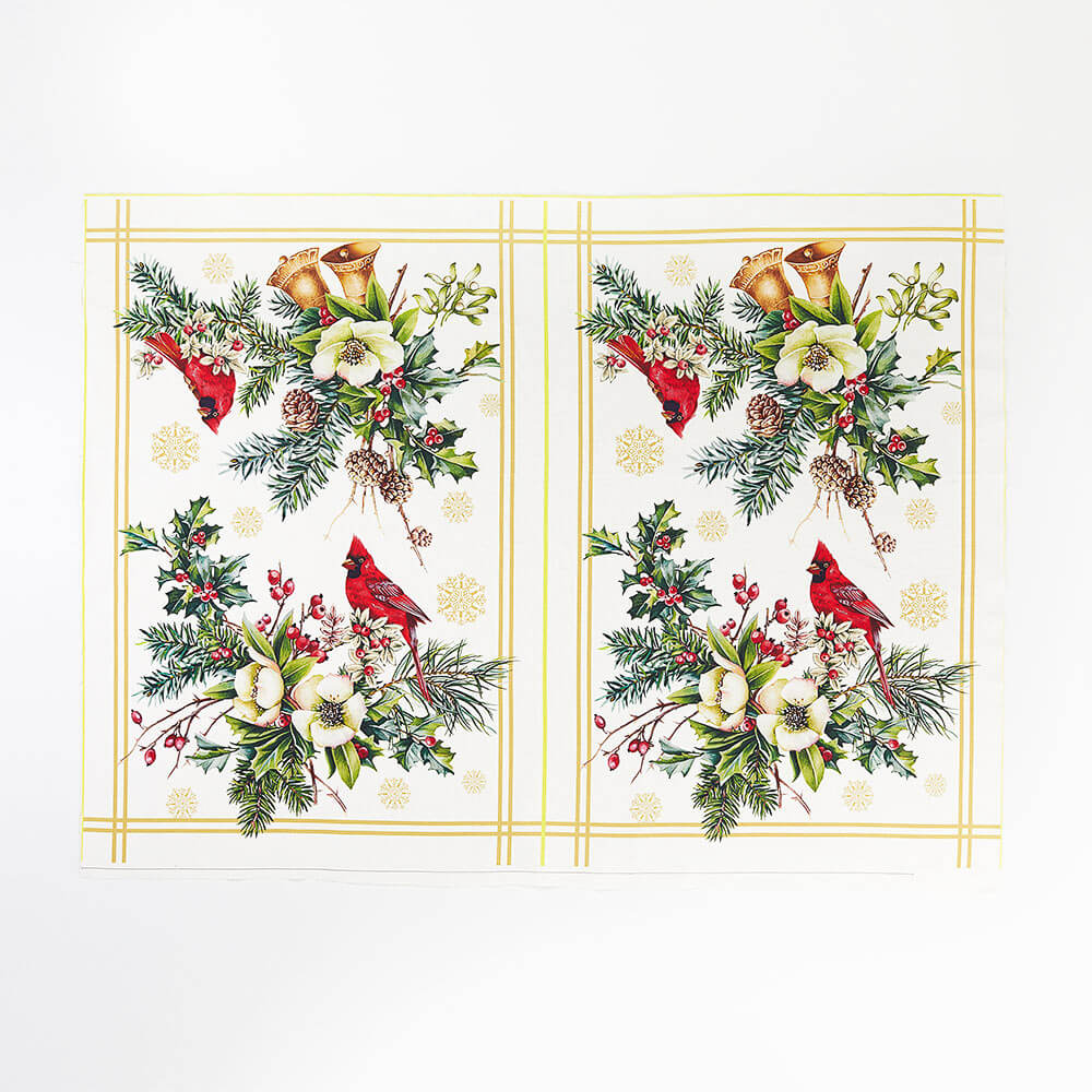 Cardinal - 2 Tea Towels