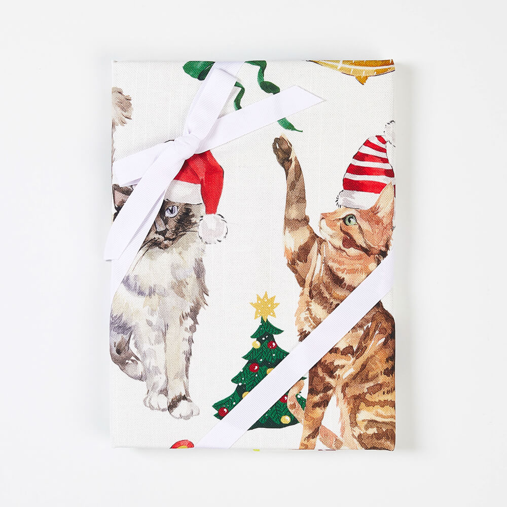 Sewing kits - Santa Claws - 2 Tea Towels