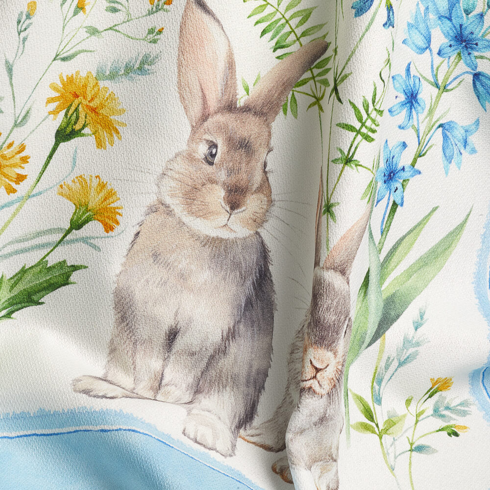 Fabrics-store.com: Bunny Meadow, Tea Towels, Set of 2