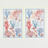 Sewing kits - Corals and Seashells - 2 Tea Towels
