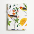 Flowers and Birds Tablecloth Accompanied by a set of 4 Napkins and Two Tea Towels