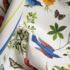 Flowers and Birds Tablecloth Accompanied by a set of 4 Napkins and Two Tea Towels