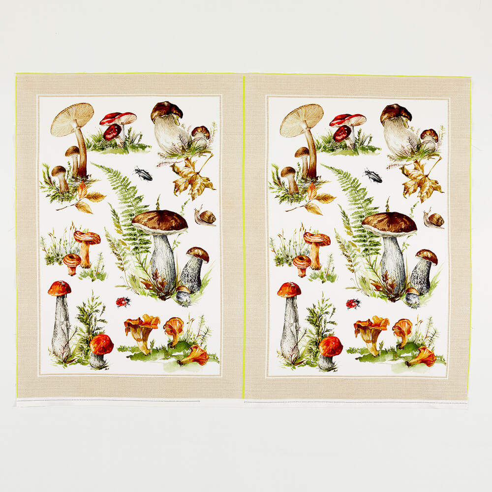 Wild Mushrooms - 4 Tea Towels