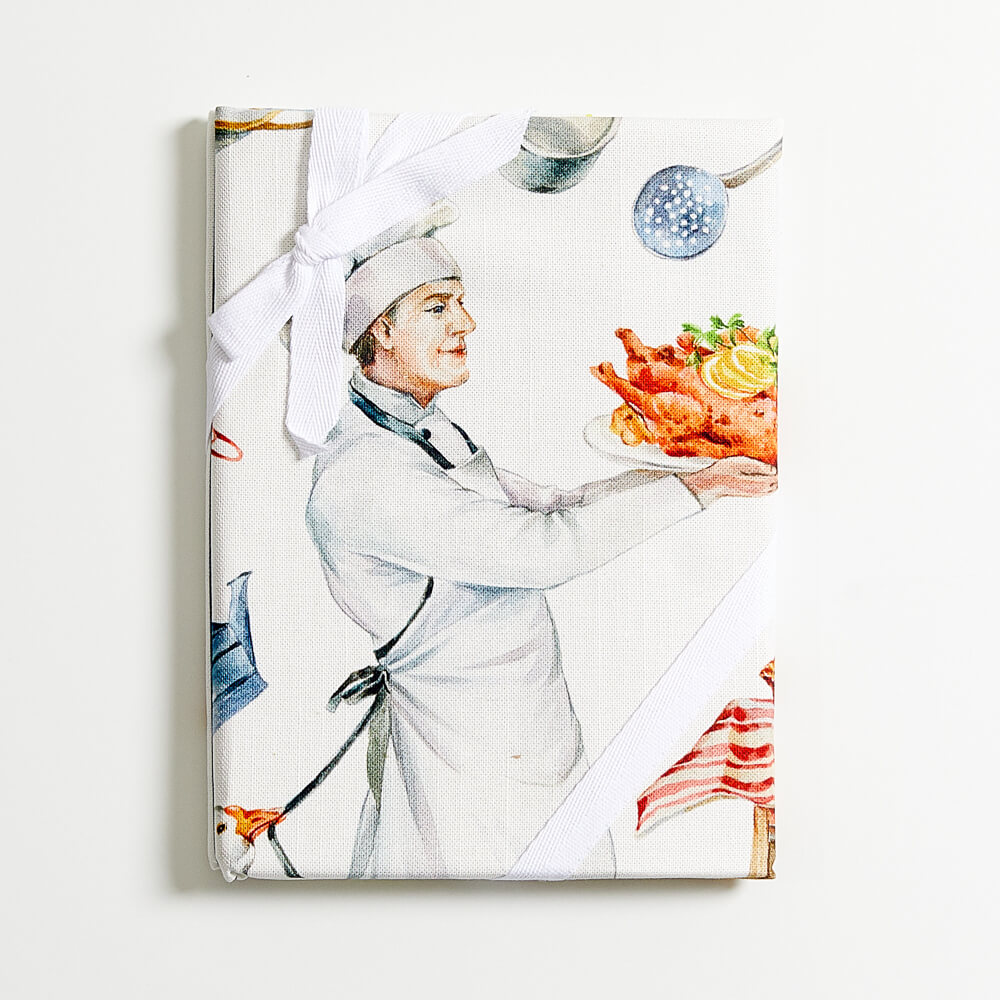 Sewing kits - Chef - 2 Tea Towels