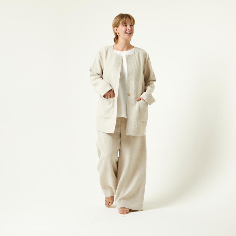 Nora Pattern Collection - Jacket, Dress and Top - (All Sizes Included)