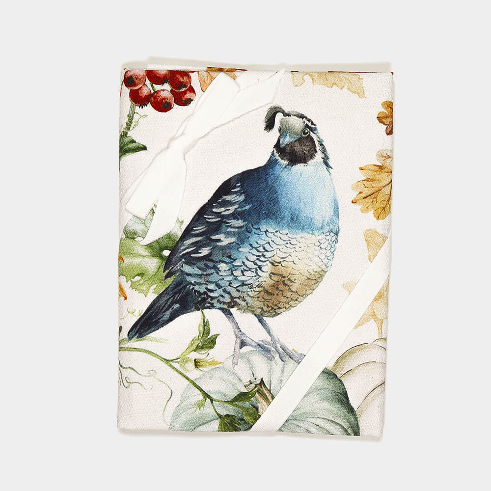 Sewing kits - Quail - 2 Tea Towels