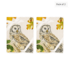 Owls - 4 Tea Towels