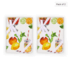 Orange Lemonade - 4 Tea Towels