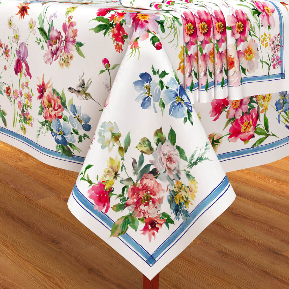 Primavera Tablecloth and Set of 4 Napkins