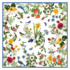 Flowers and Birds Tablecloth Accompanied by a set of 4 Napkins and Two Tea Towels