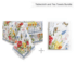 Spring Song Tablecloth Accompanied by a set of 4 Napkins and Two Tea Towels