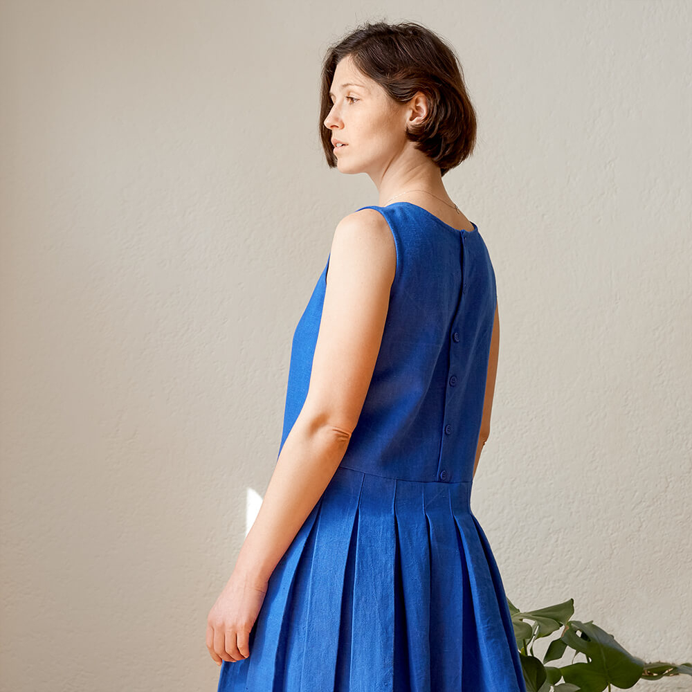 Sewing Patterns - Harper — Box Pleated Dress