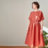 Sewing Patterns - Donna — Terracotta Linen Dress