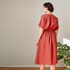Sewing Patterns - Donna — Terracotta Linen Dress