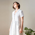 Sewing Patterns - Jane — Gathered Shirt Dress With Notched Collar