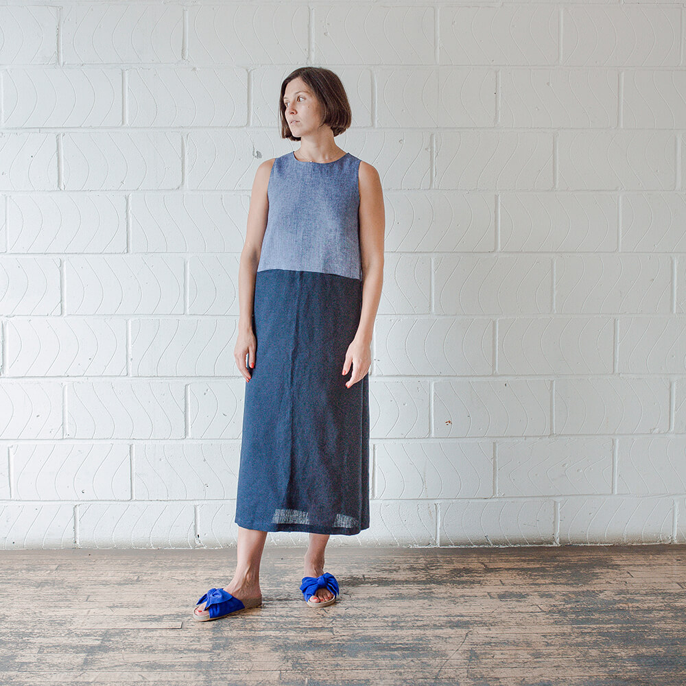 Sewing Patterns - Aiko — Ombre Maxi Dress